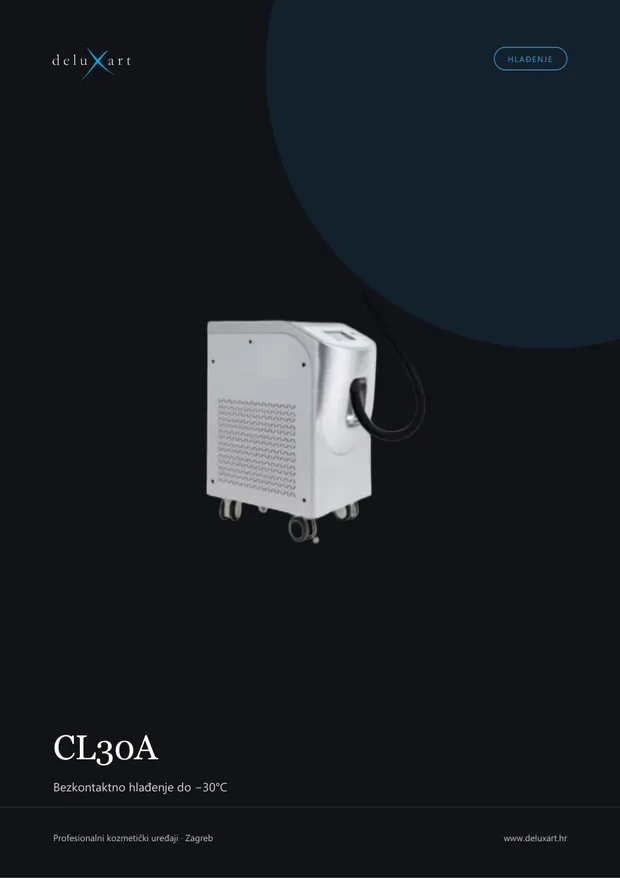 Naslovnica brošure — CL30A