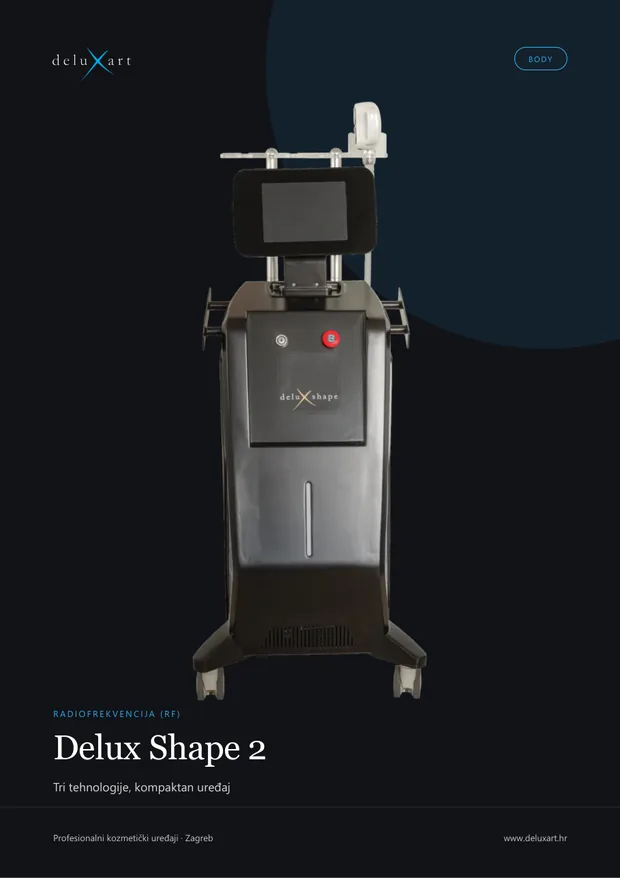 Naslovnica brošure — Delux Shape 2