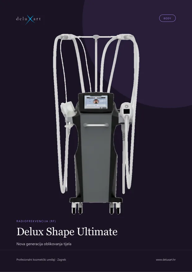 Naslovnica brošure — Delux Shape Ultimate