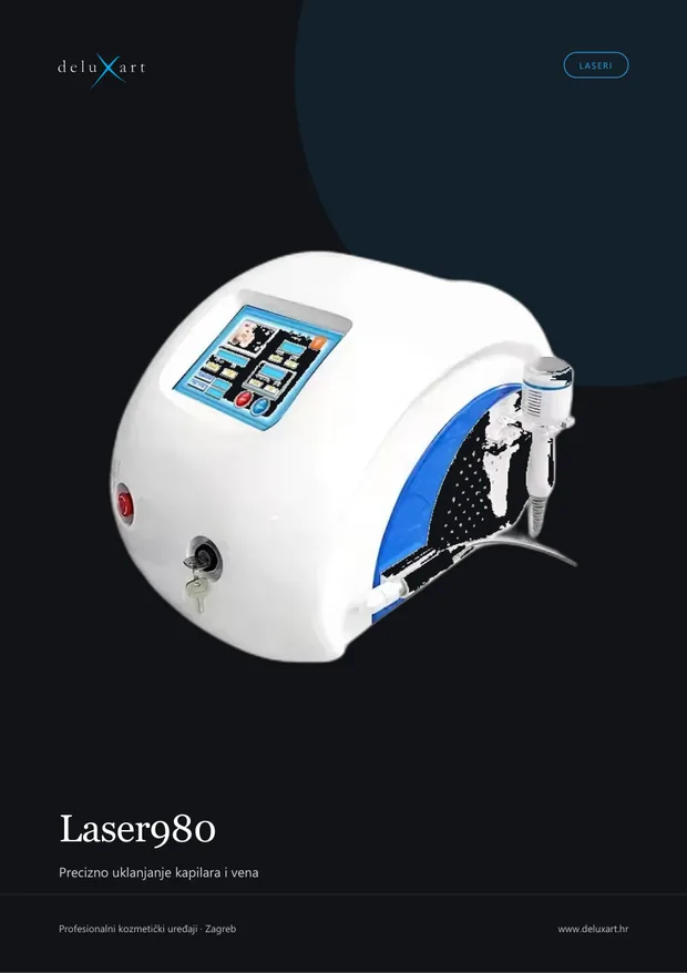 Naslovnica brošure — Laser980